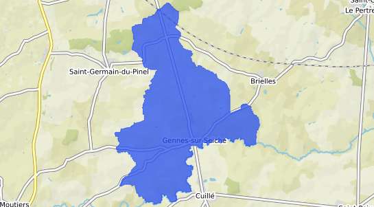 prix immobilier Gennes sur Seiche