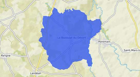 prix immobilier La Bazouge du D�sert