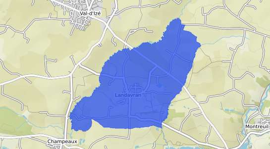 prix immobilier Landavran