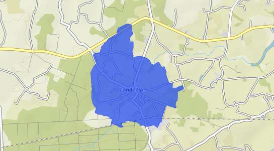 prix immobilier Land�bia