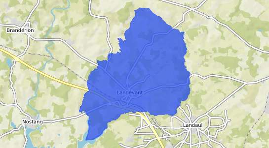 prix immobilier Land�vant
