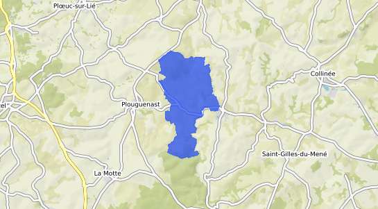 prix immobilier Langast