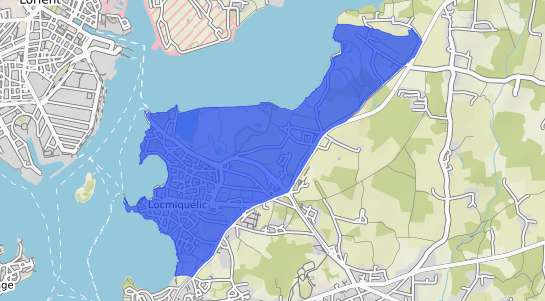 prix immobilier Locmiqu�lic