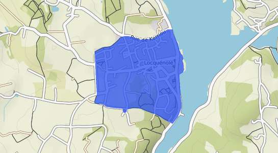 prix immobilier Locqu�nol�
