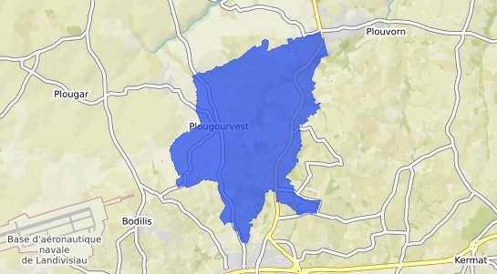 prix immobilier Plougourvest