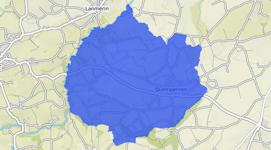 prix immobilier Quemperven