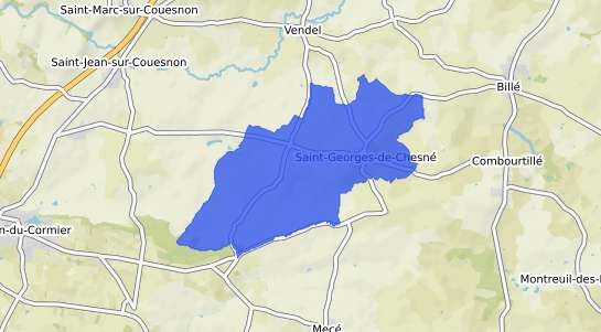 prix immobilier Saint Georges de Chesn