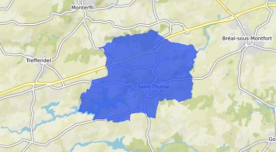 prix immobilier Saint Thurial