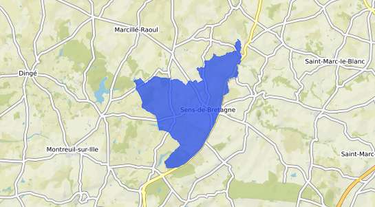 prix immobilier Sens de Bretagne