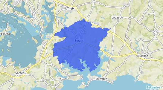 prix immobilier Surzur