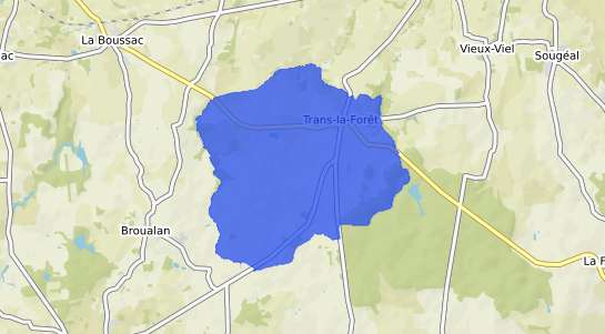 prix immobilier Trans la For�t