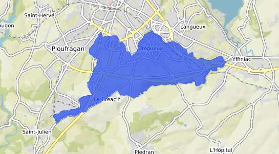 prix immobilier Tr�gueux