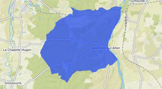 prix immobilier Apremont sur Allier