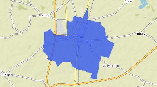 prix immobilier Artenay
