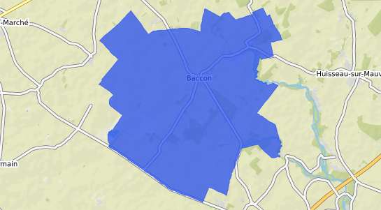 prix immobilier Baccon