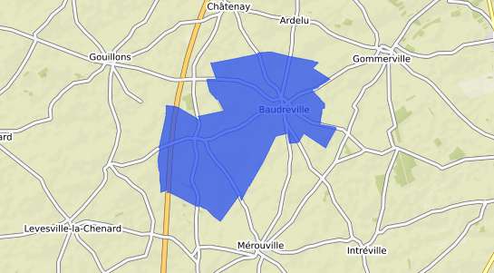 prix immobilier Baudreville