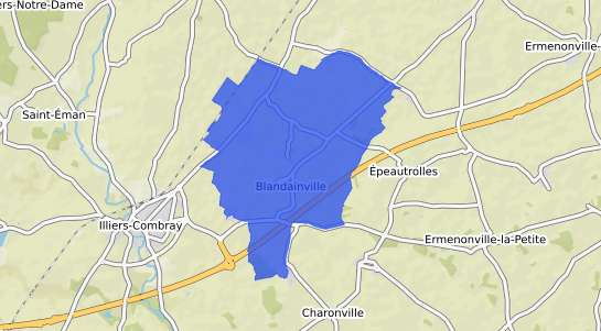 prix immobilier Blandainville
