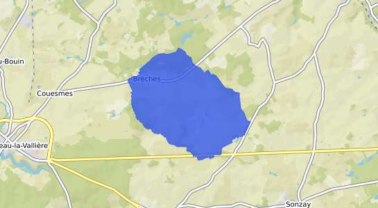 prix immobilier Br�ches