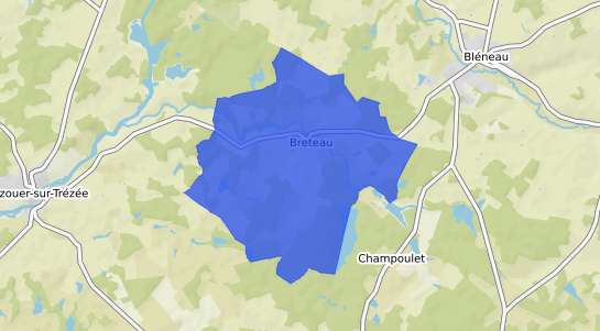 prix immobilier Breteau