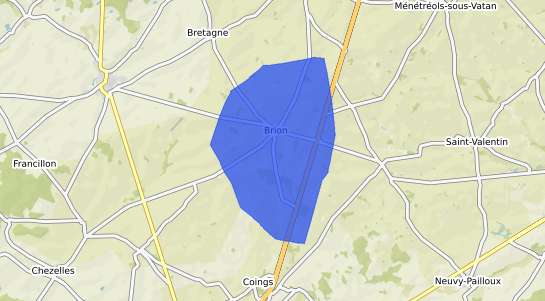 prix immobilier Brion