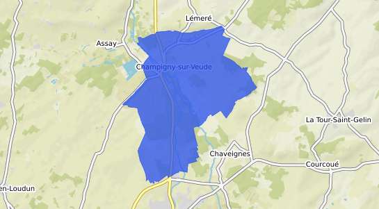 prix immobilier Champigny sur Veude