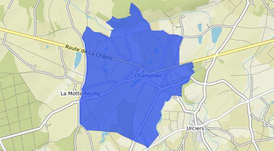 prix immobilier Champillet