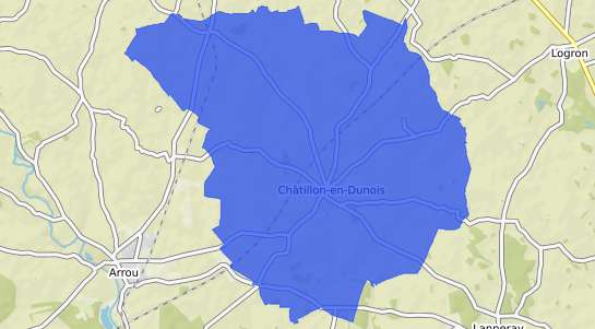 prix immobilier Ch�tillon en Dunois