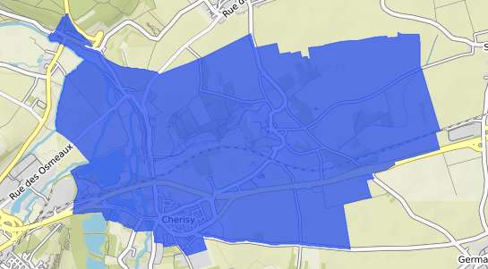 prix immobilier Cherisy