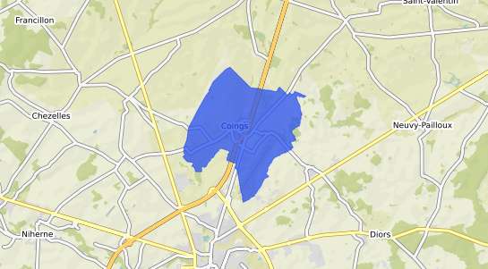 prix immobilier Coings