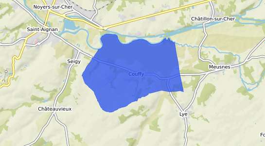 prix immobilier Couffy