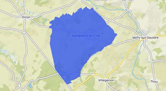 prix immobilier Dampierre en Crot