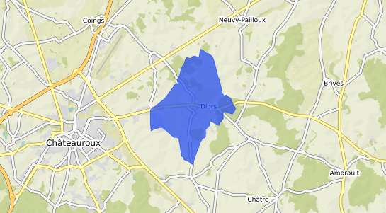 prix immobilier Diors