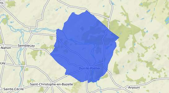 prix immobilier Dun le Po�lier