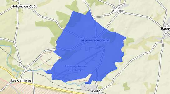 prix immobilier Farges en Septaine