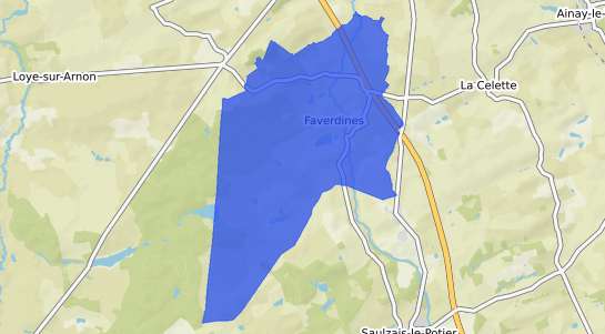 prix immobilier Faverdines