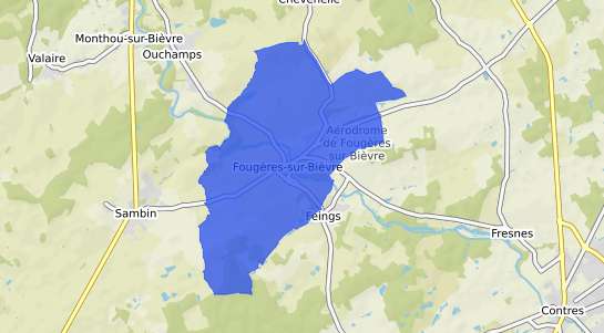 prix immobilier Foug�res sur Bi�vre