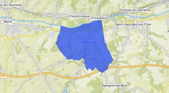 prix immobilier Francueil