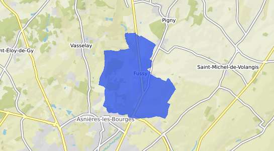 prix immobilier Fussy