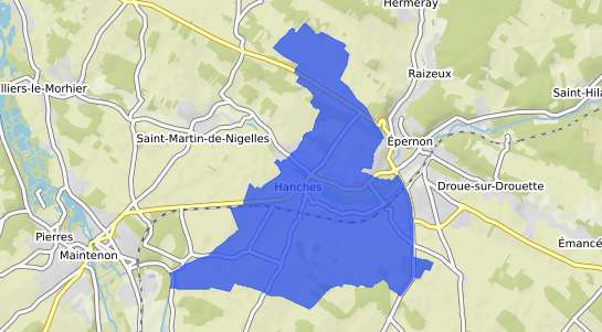 prix immobilier Hanches
