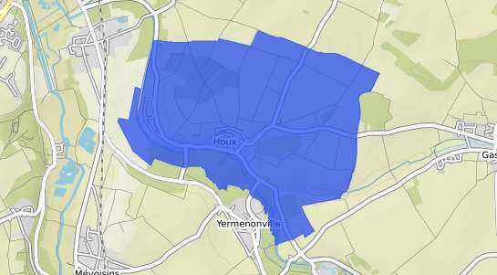prix immobilier Houx