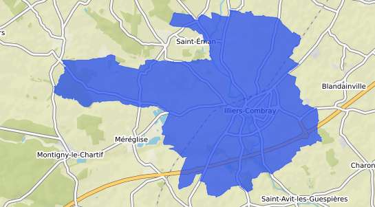 prix immobilier Illiers Combray