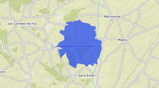 prix immobilier Les Chatelliers Notre Dame