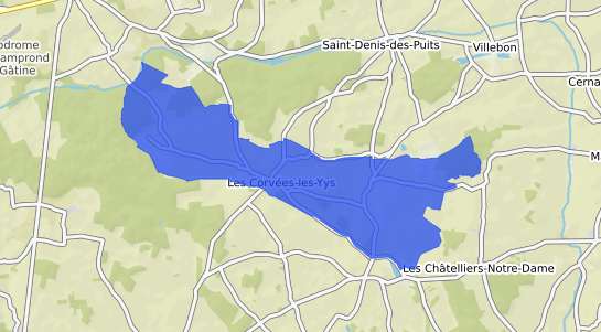 prix immobilier Les Corv�es-les-Yys