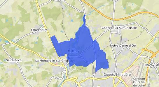prix immobilier Mettray