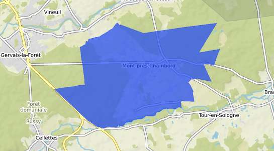 prix immobilier Mont pr�s Chambord