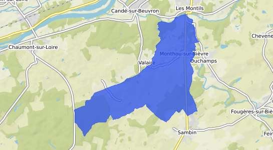 prix immobilier Monthou sur Bi�vre