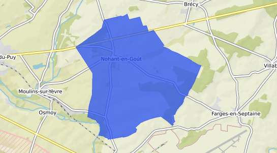 prix immobilier Nohant en Go�t