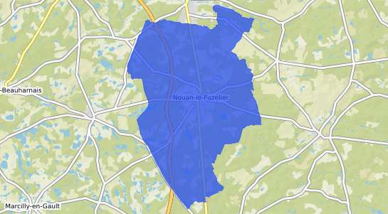 prix immobilier Nouan le Fuzelier