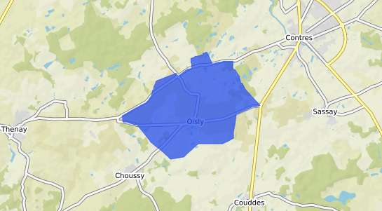 prix immobilier Oisly