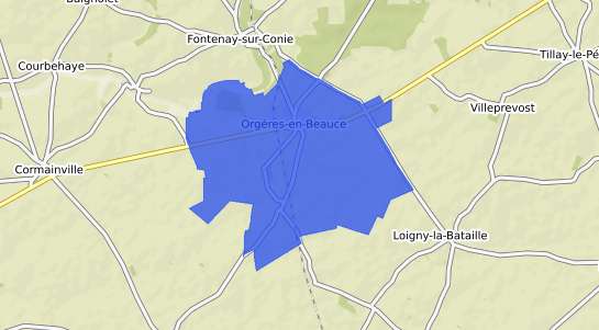 prix immobilier Org�res en Beauce